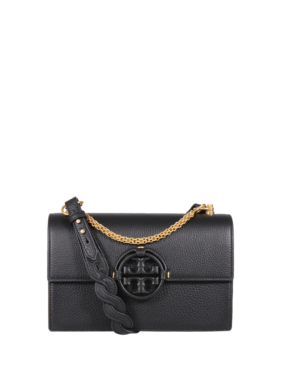 WOMAN TORY BURCH MILLER BLACK SHOULDER BAG