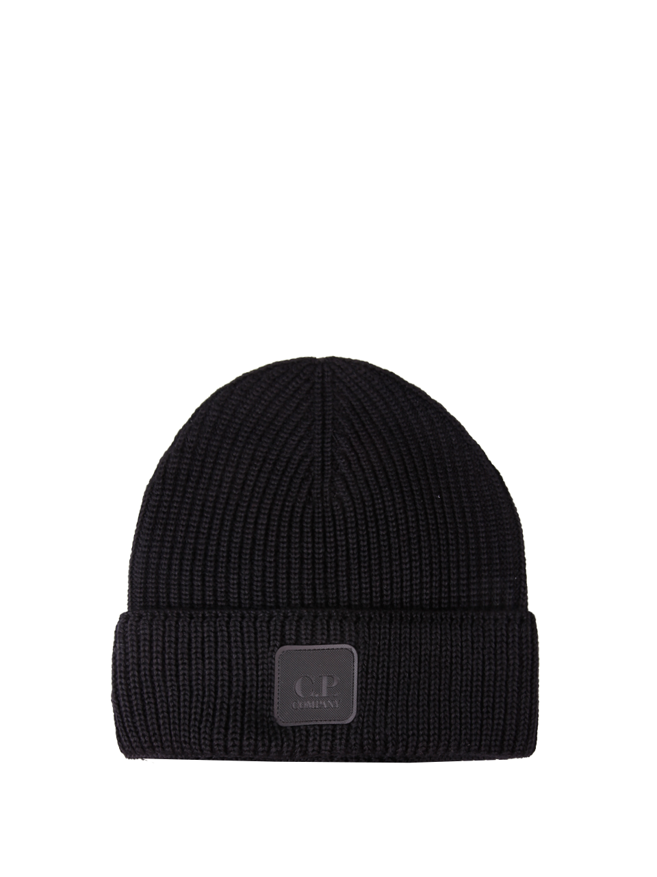 MEN C.P. COMPANY BLACK WOOL CAP