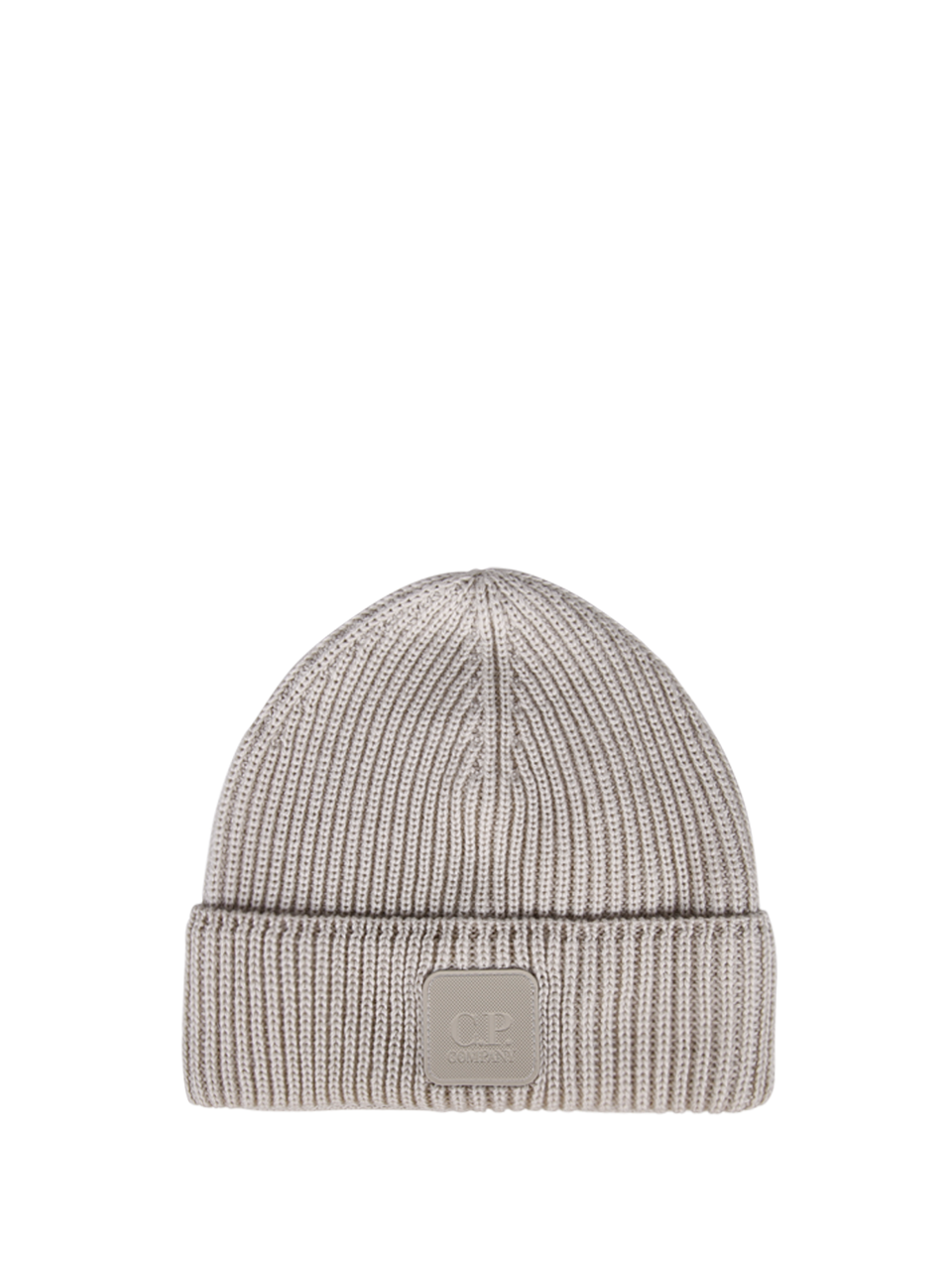 MEN C.P. COMPANY OFF WHITE KNIT CAP