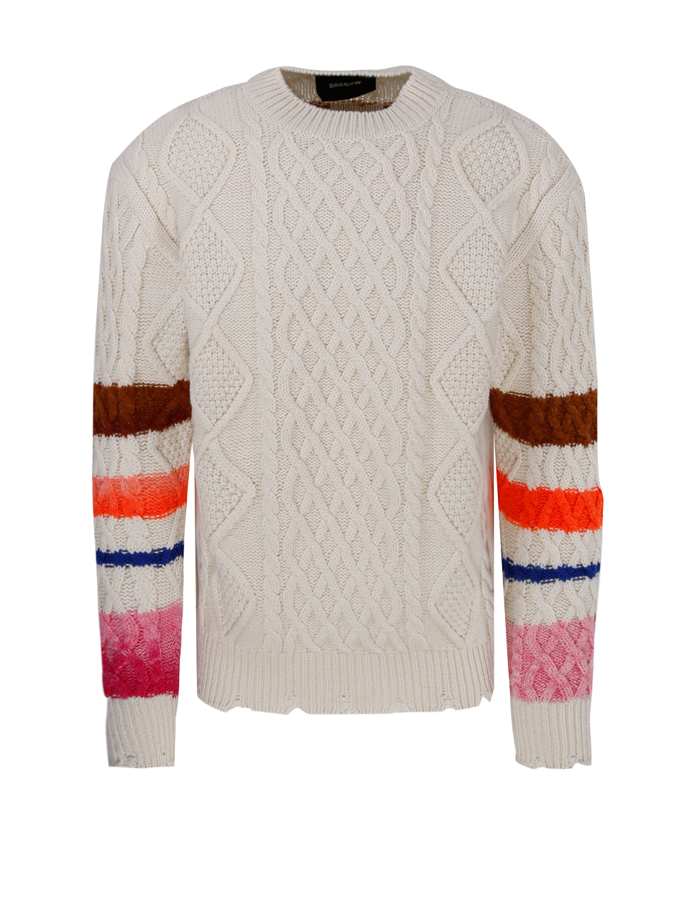 MEN BARROW CREAM WOOL SWEATER