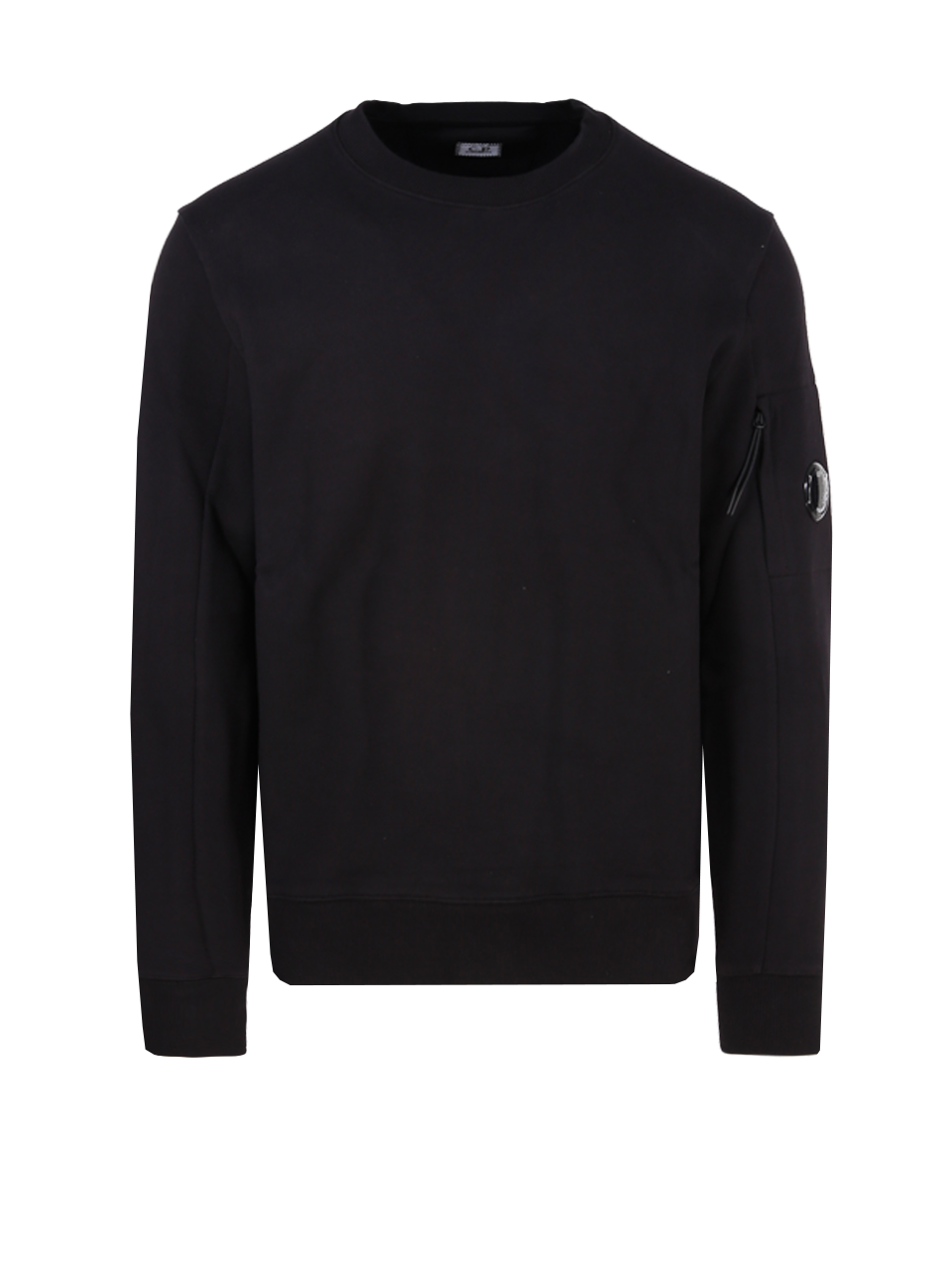MEN C.P. COMPANY BLACK COTTON SWEATSHIRT