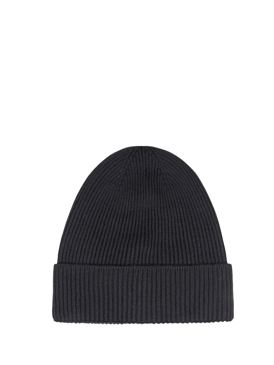 MEN MONCLER BLACK WOOL HAT