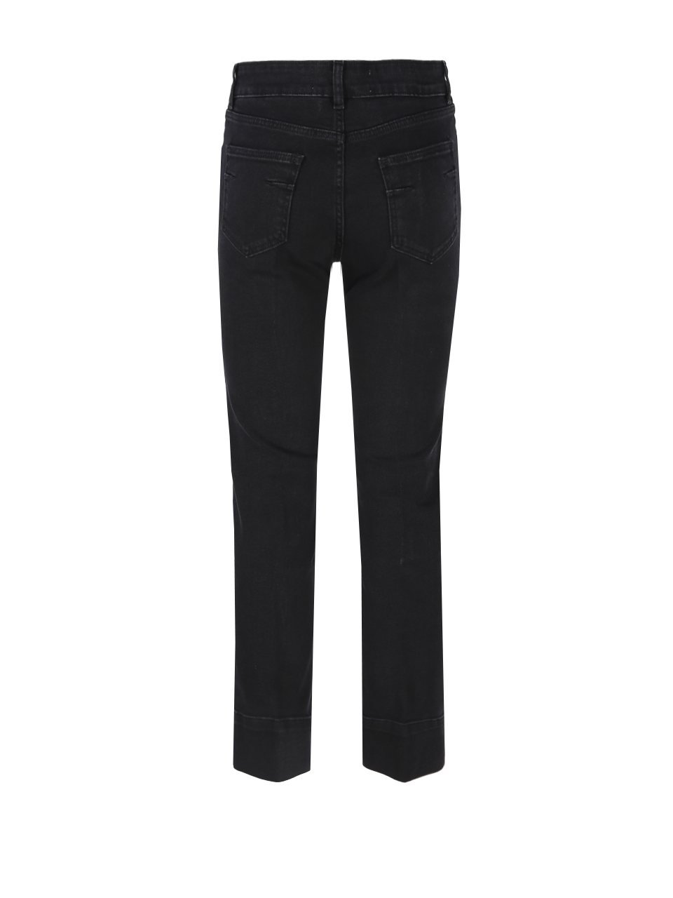 WOMAN ANAII BLACK CAPRI DENIM JEANS