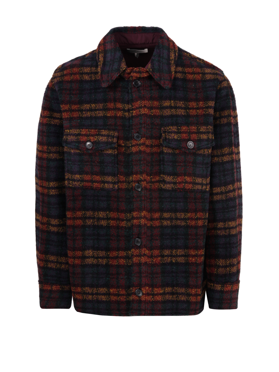 multicolor wool jacket