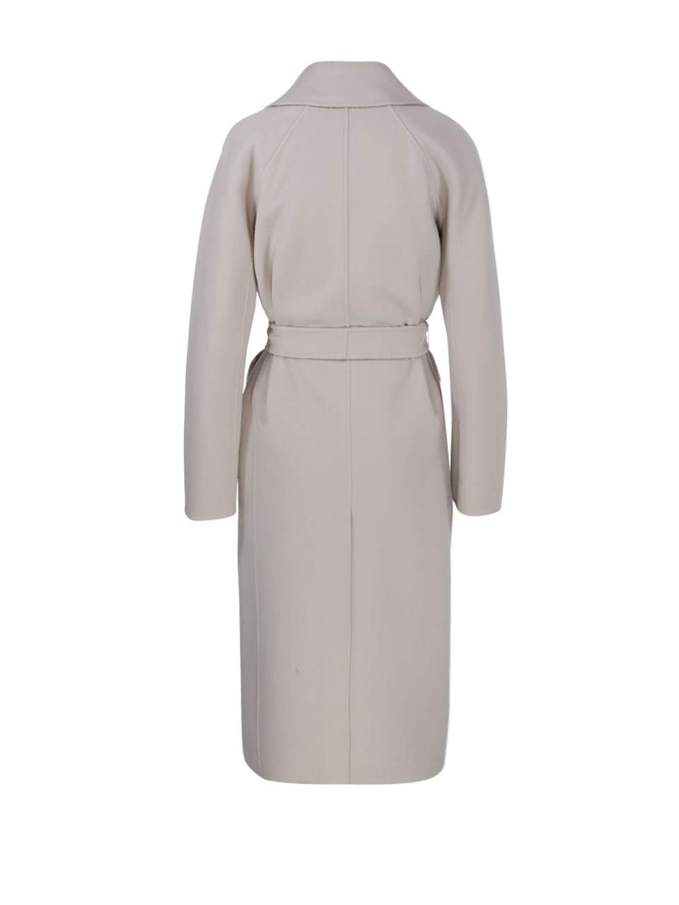 WOMAN MAX MARA'S WHITE WOOL ZENITH COAT
