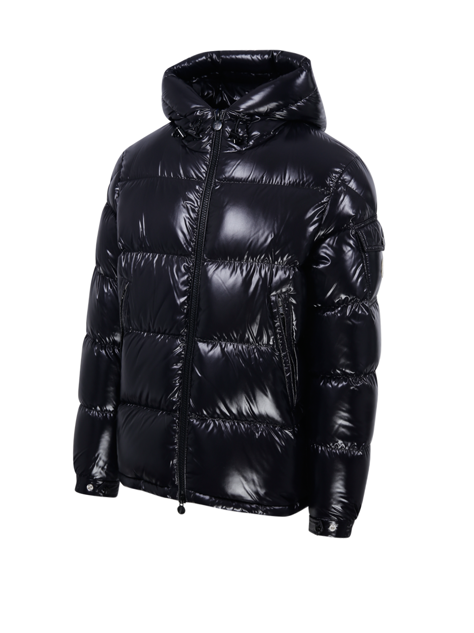MEN MONCLER BLACK DOWN FILLED ECRINS JACKET