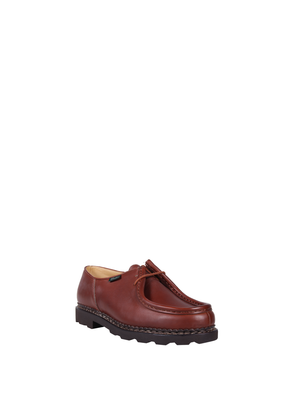 MEN PARABOOT BROWN LEATHER MICHAEL LOAFER