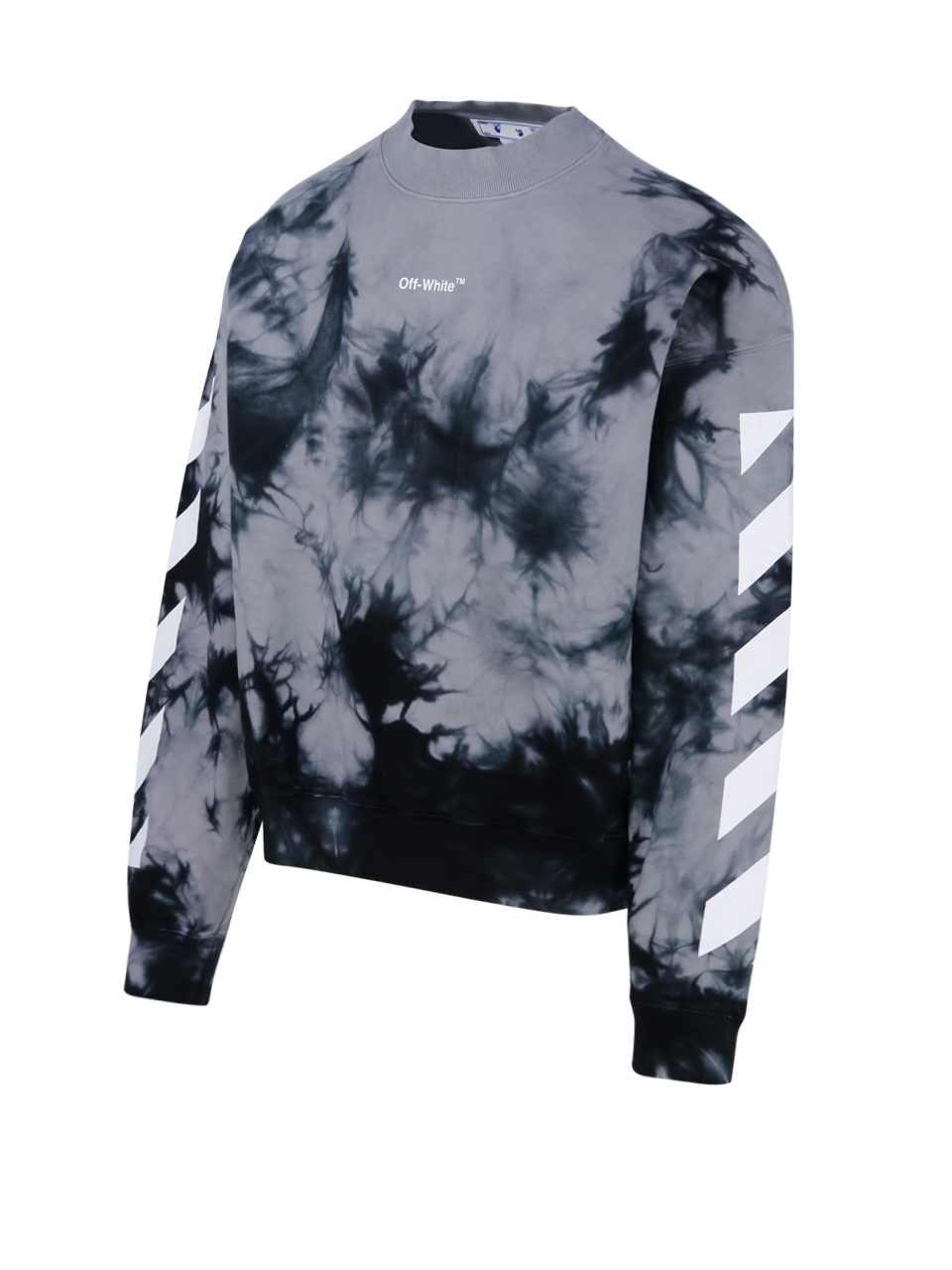 MEN OFF-WHITE BICOLOR COTTON DIAG ARROW 