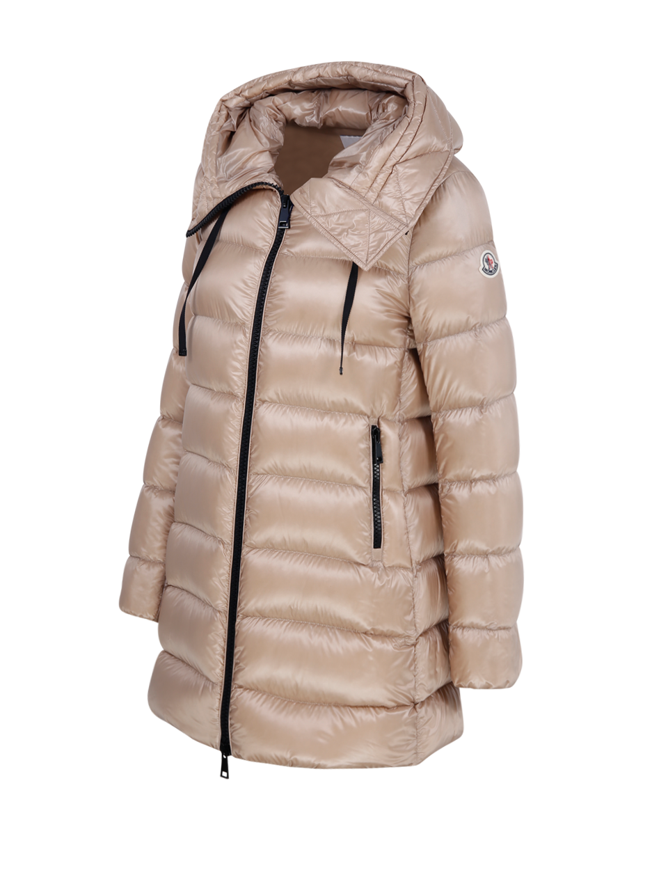 WOMAN MONCLER BEIGE SUYEN LONG DOWN PARKA