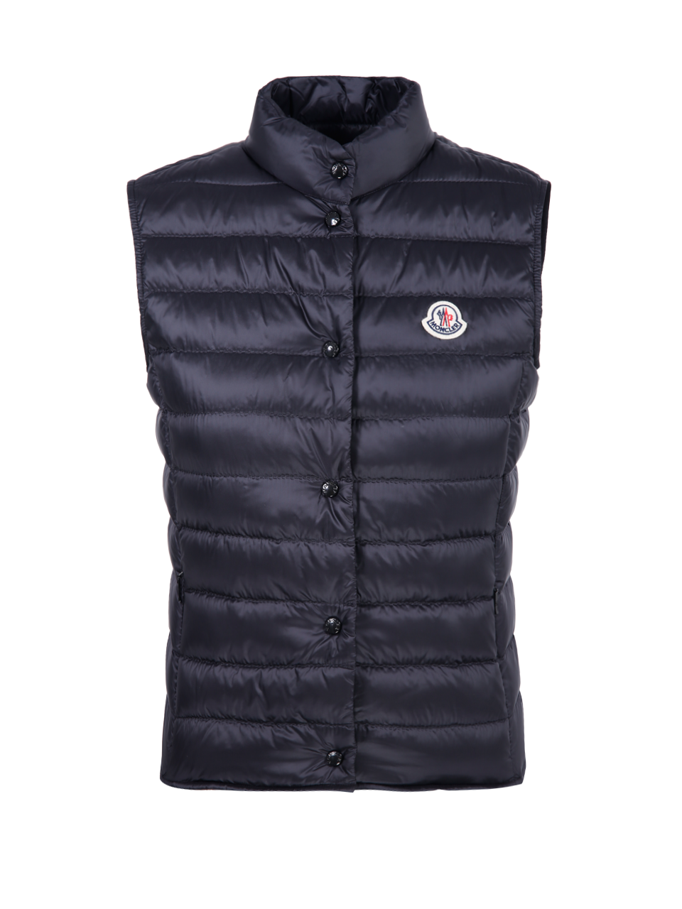 WOMAN MONCLER BLACK LIANE DOWN VEST
