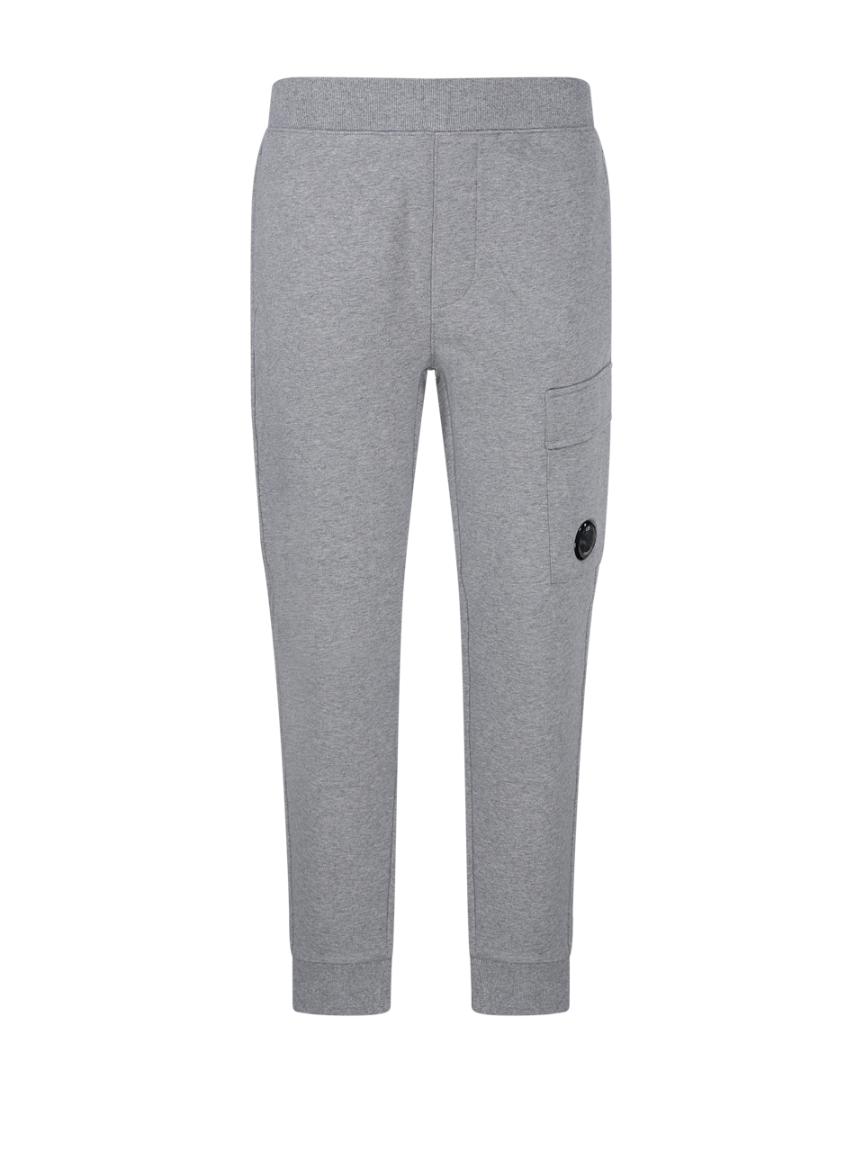 MEN GREY COTTON CARGO TRACK PANT