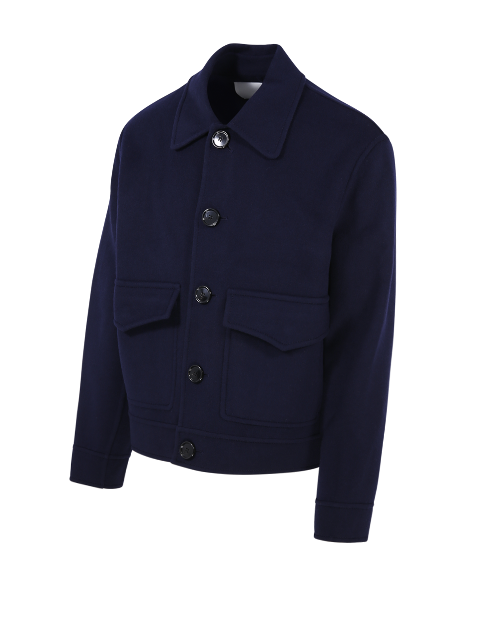 MEN AMI BLUE WOOL JACKET