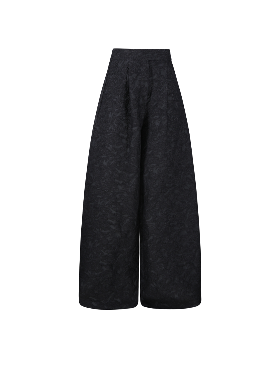 WOMAN MAXMARA BLACK COTTON SOCRATE PANTS