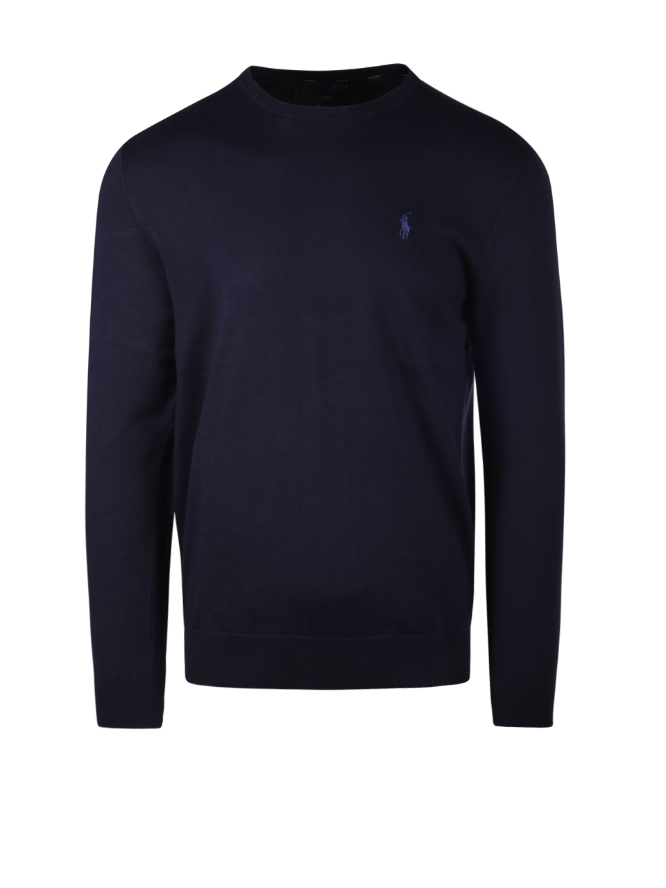 MEN RALPH LAUREN DARK BLUE COTTON PULLOVER 