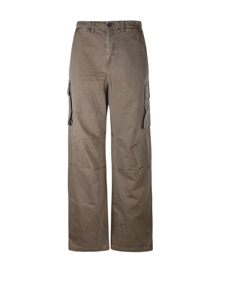 UOMO OUR LEGACY PANTALONI CARGO MOUNT IN COTONE VERDE