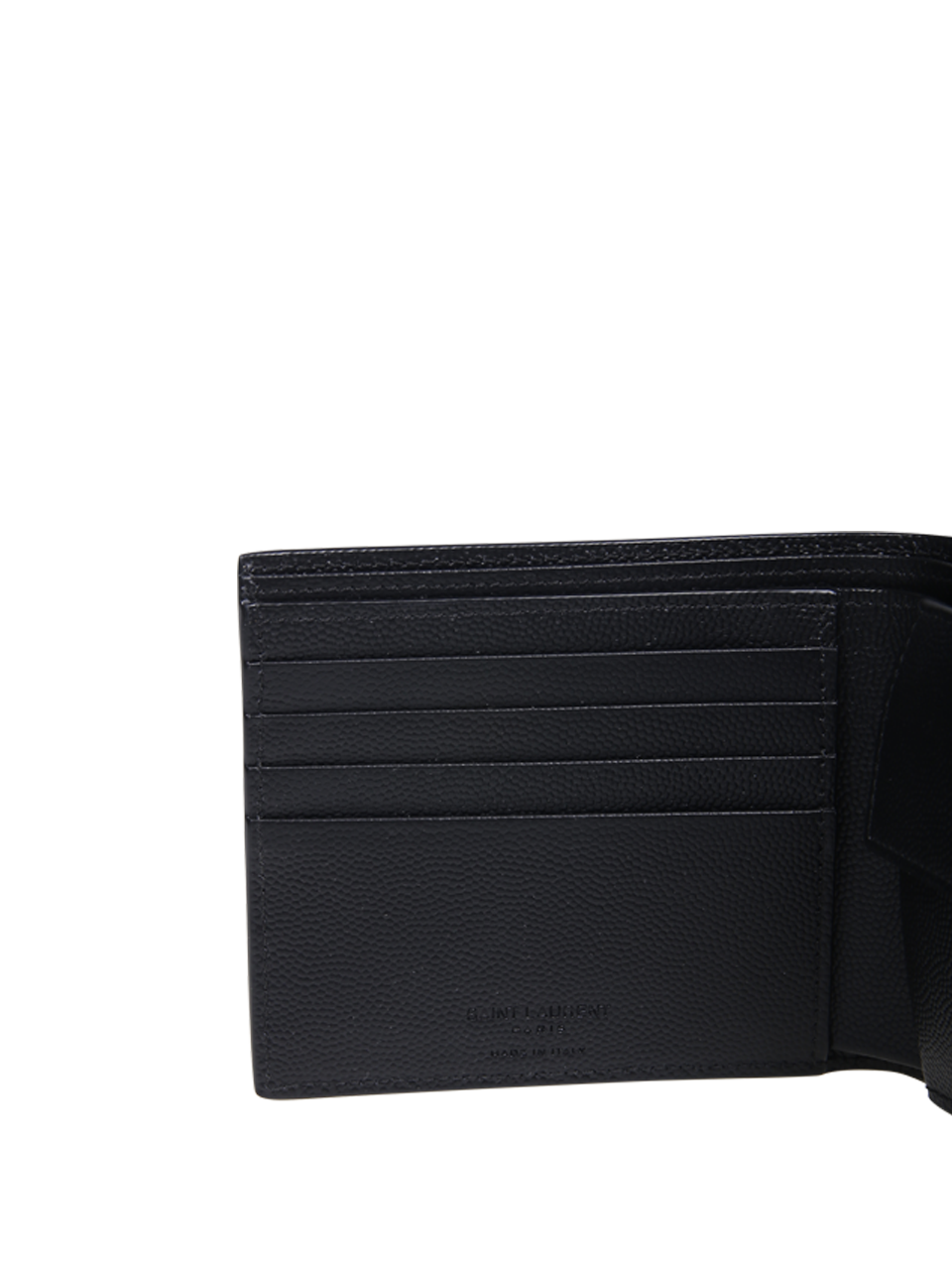 Lindenmann Portafoglio Uomo In Pelle Vacchetta | Fatto A Mano In Germania | Nero | 12x9,5 Cm | 7 Slot Carte + Scomparti Banconote E Monete