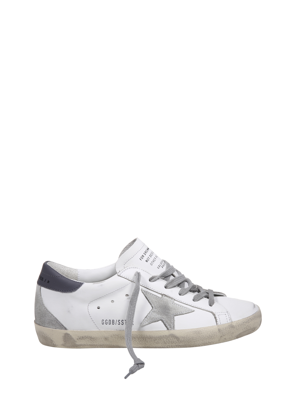 WOMAN GOLDEN GOOSE WHITE COW LEATHER ALL STAR SNEAKER 