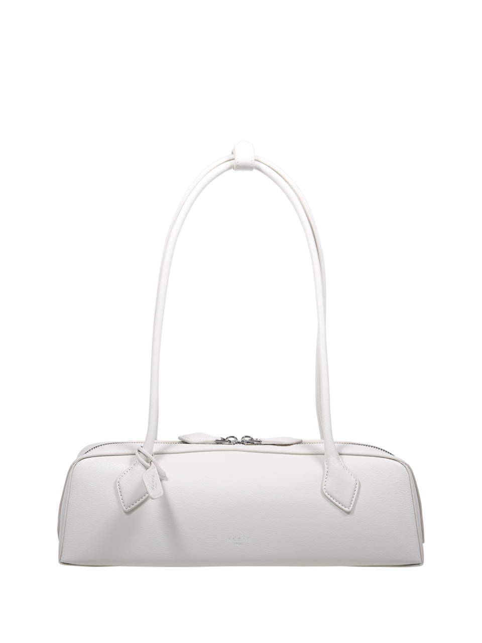 WOMAN ALAIA WHITE GOAT LEATHER LE TECKEL MEDIUM BAG