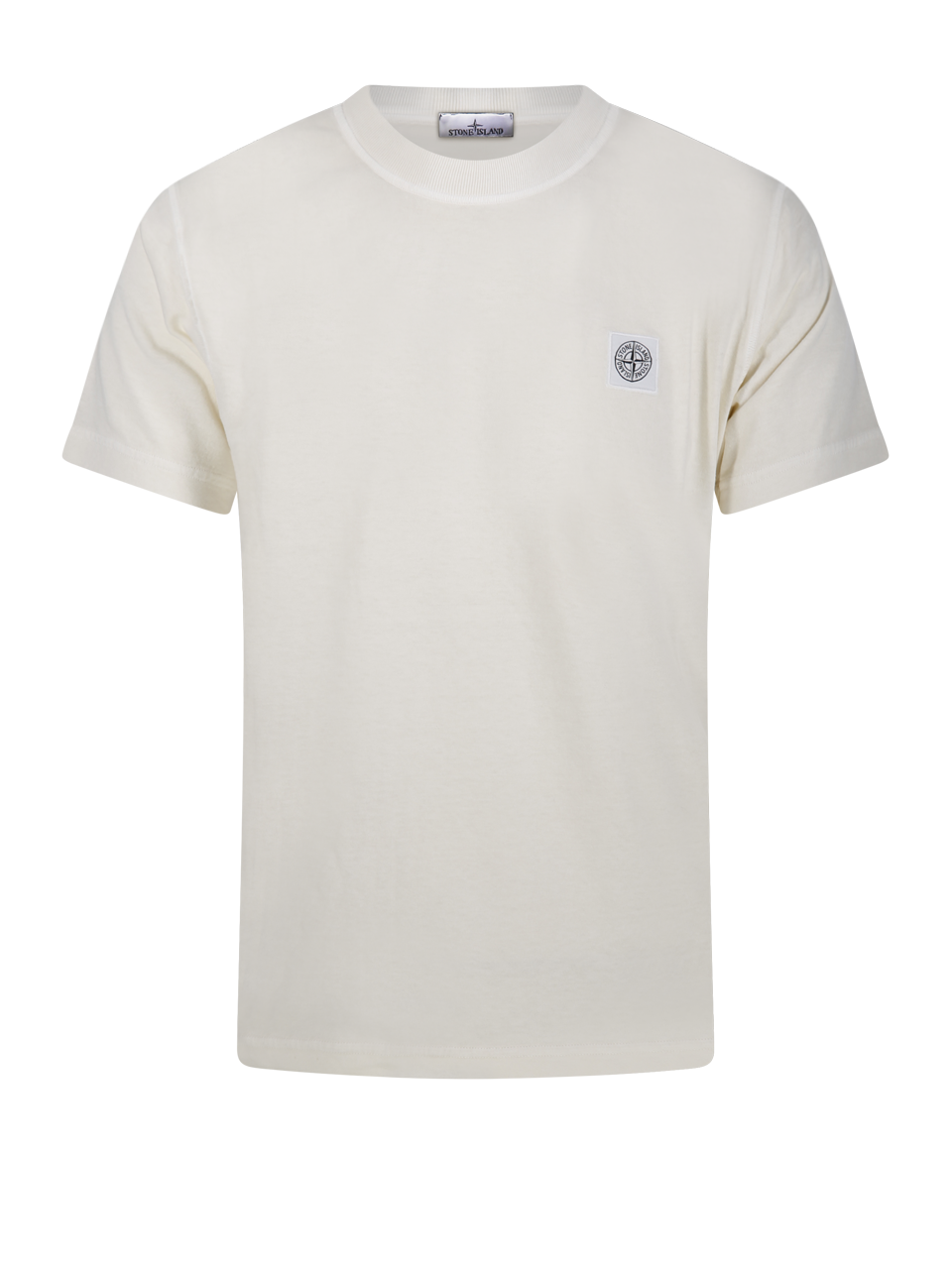 MEN STONE ISALND WHITE COTTON T-SHIRT