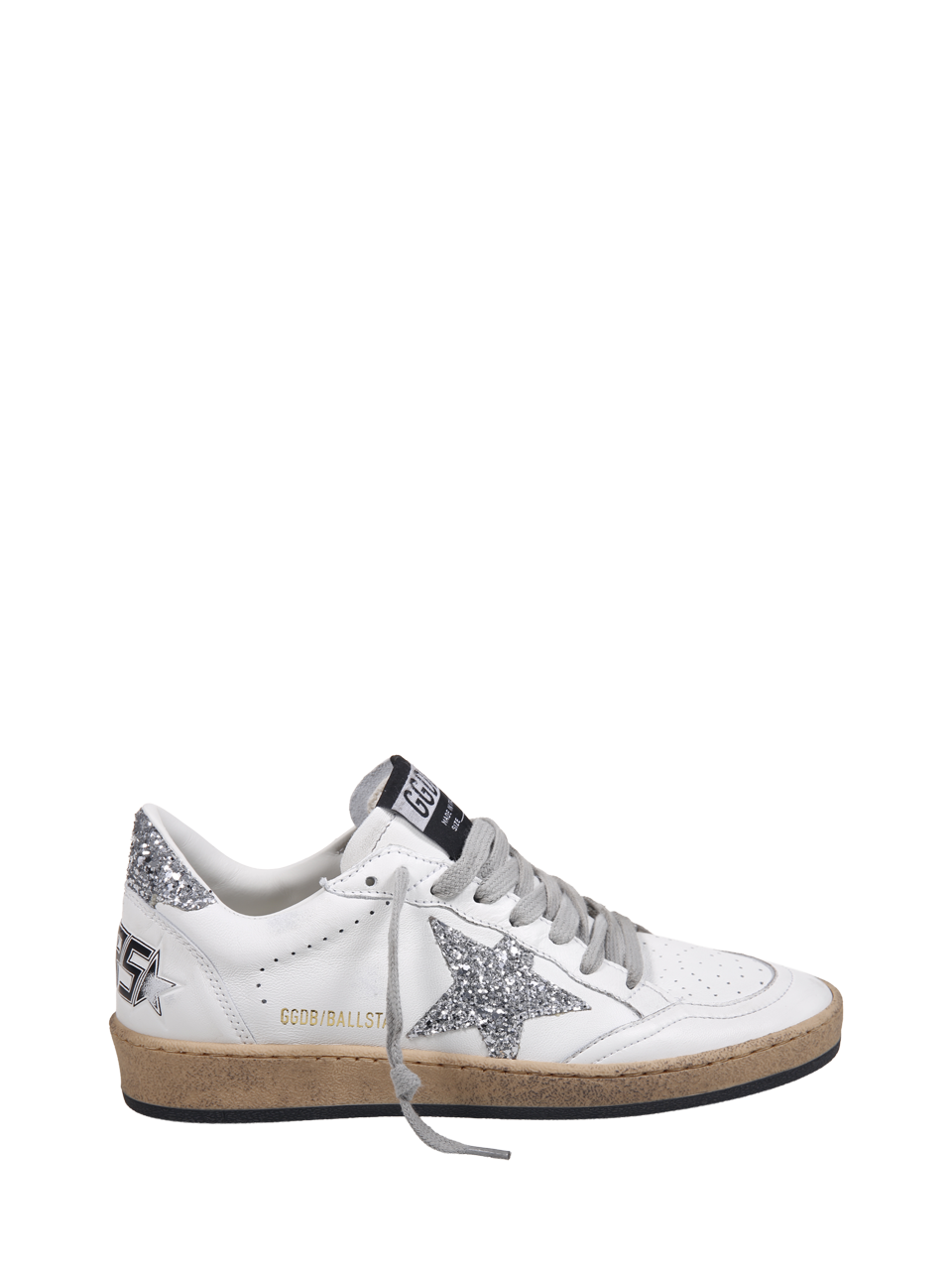 DONNA GOLDEN GOOSE SNEAKER BALL-STAR IN PELLE BIANCA