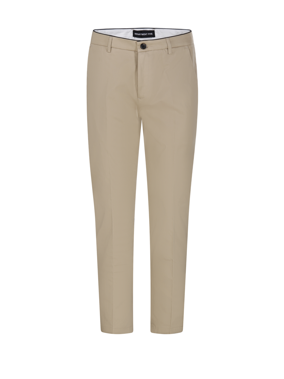 MEN DEPARTMENT FIVE BEIGE COTTON PRINCE CHINOS  PANT 