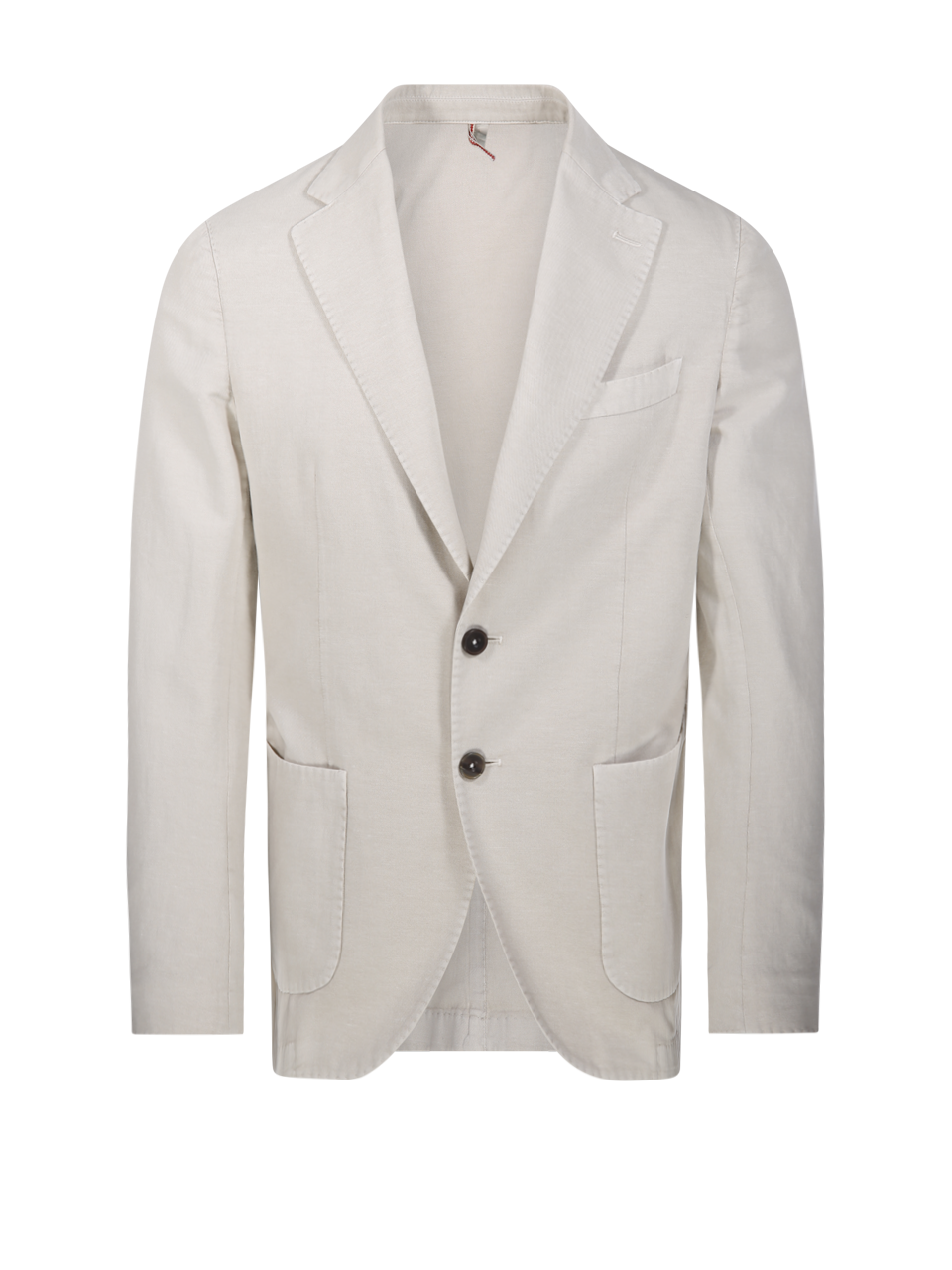 UOMO SANTANIELLO BLAZER IN COTONE BIANCO 