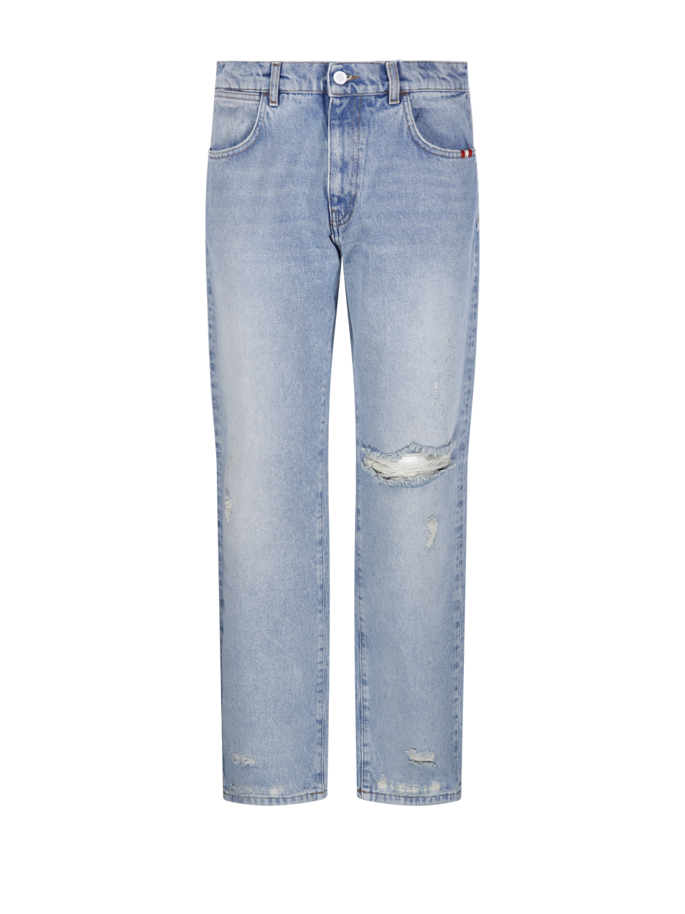 UOMO AMISH JEANS DI COTONE BLU