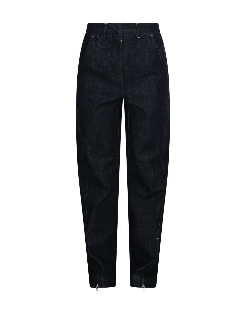 UOMO SAINT LAURENT PANTALONE NERO IN LANA