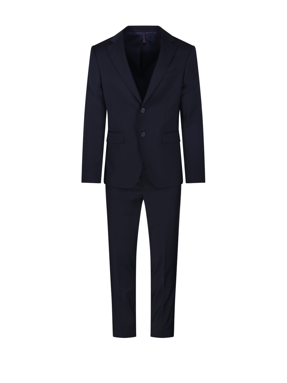 MEN SANTANIELLO BLUE WOOL SUITS