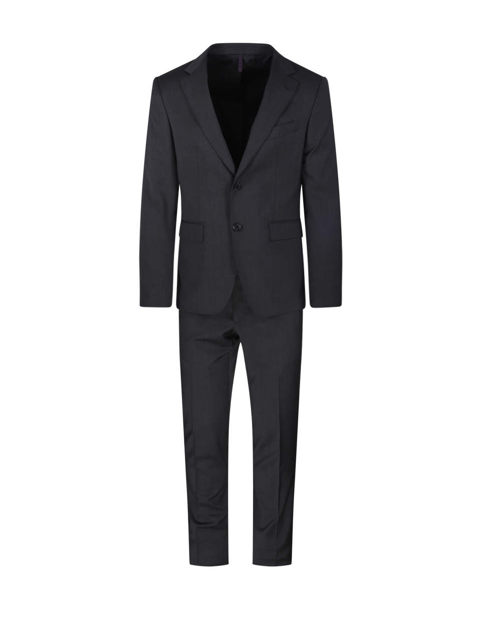 UOMO SANTANIELLO ABITO DI LANA NERA