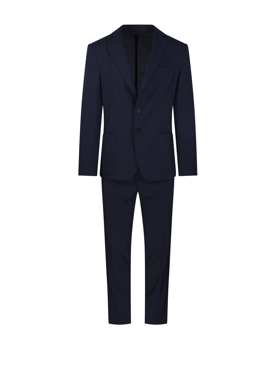 MEN SANTANIELLO BLUE WOOL SUITS