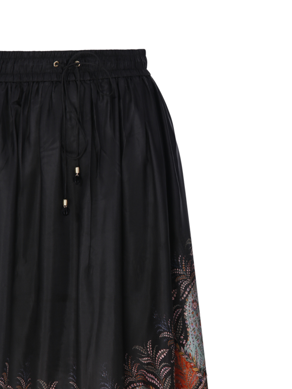 スカート ZIMMERMANN Women Skirts 3318SSS251 BLACK ZIMMERMANN Illustration Maxi Skirt | Black | FARFETCH