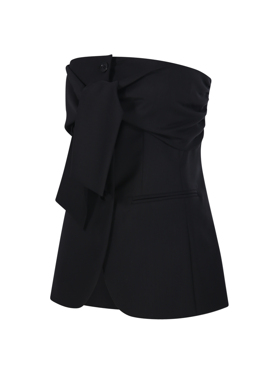 WOMAN MAXMARA BLACK VIRGIN WOOL VERUSKA TOP