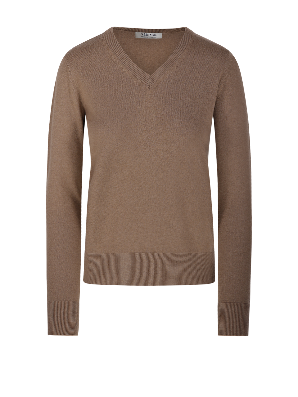 DONNA MAXMARA S MAGLIONE IDONEO IN LANA BEIGE