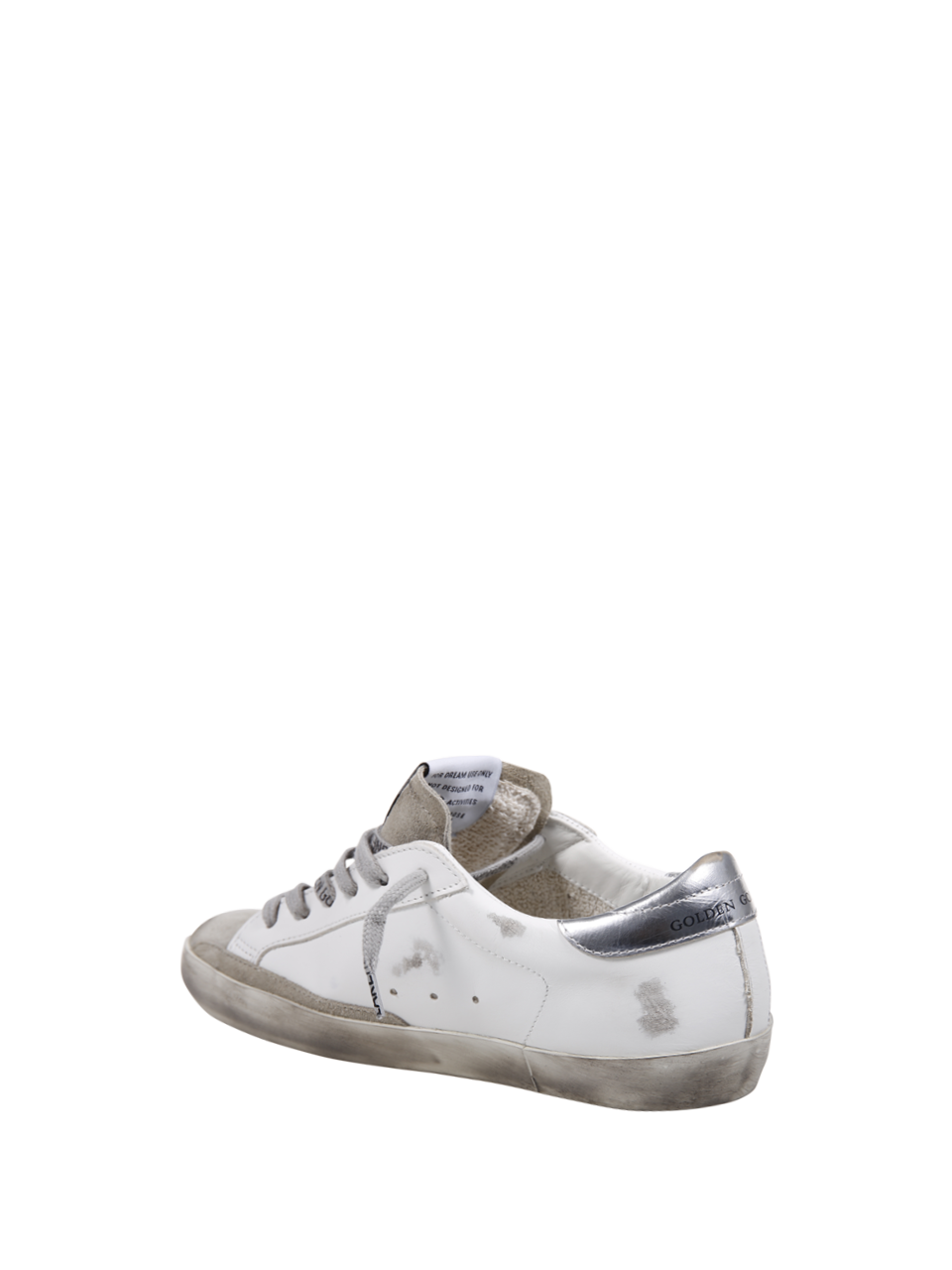 WOMAN GOLDEN GOOSE WHITE LEATHER SUPER-STAR SNEAKER WOMAN GOLDEN GOOSE WHITE LEATHER SUPER-STAR SNEAKER