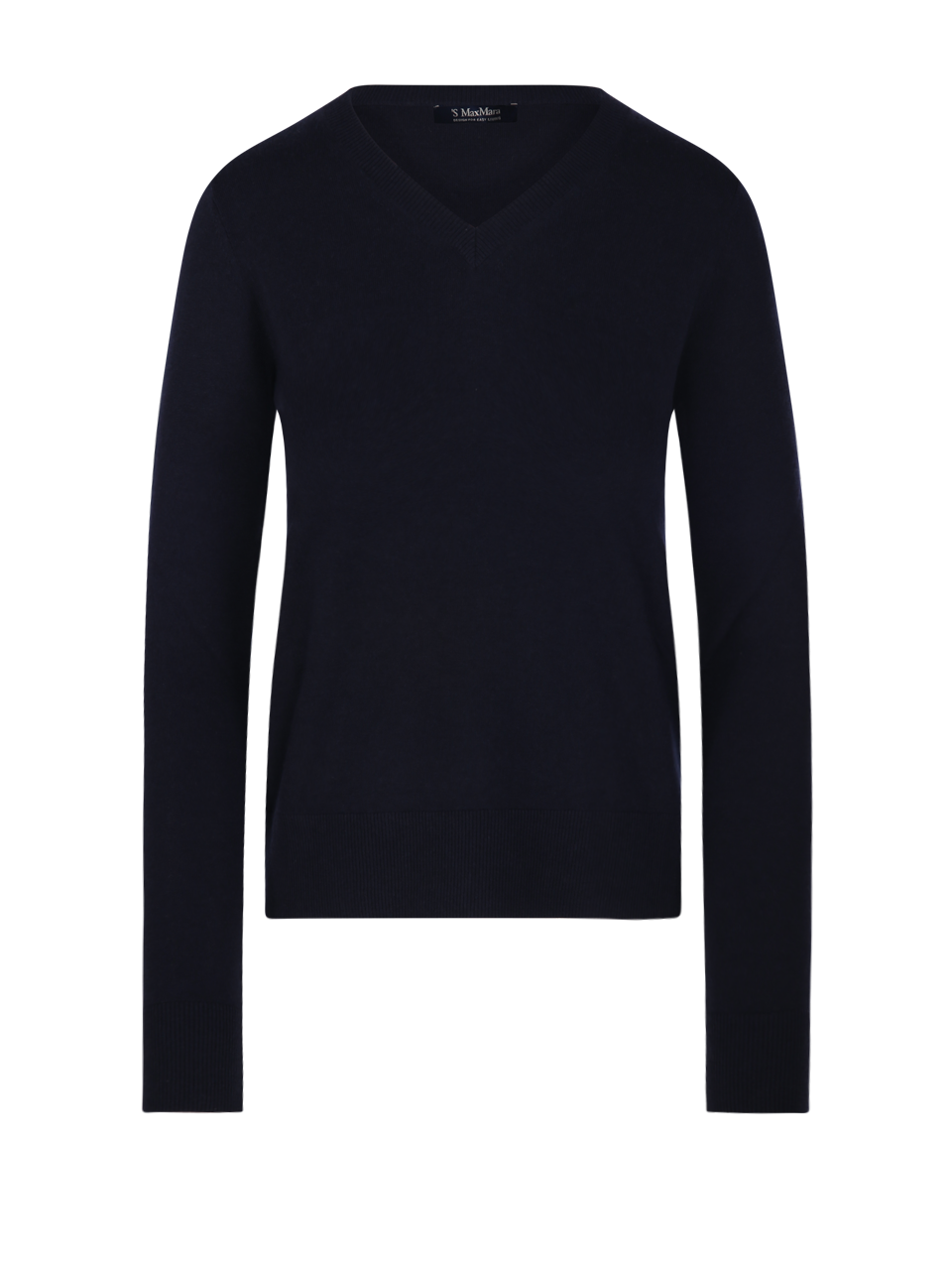 WOMAN MAXMARA S BLUE WOOL IDONEO SWEATER