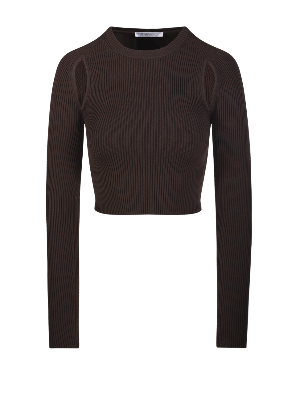 DONNA MAXMARA MAGLIONE ALA1234 IN VISCOSA MARRONE 