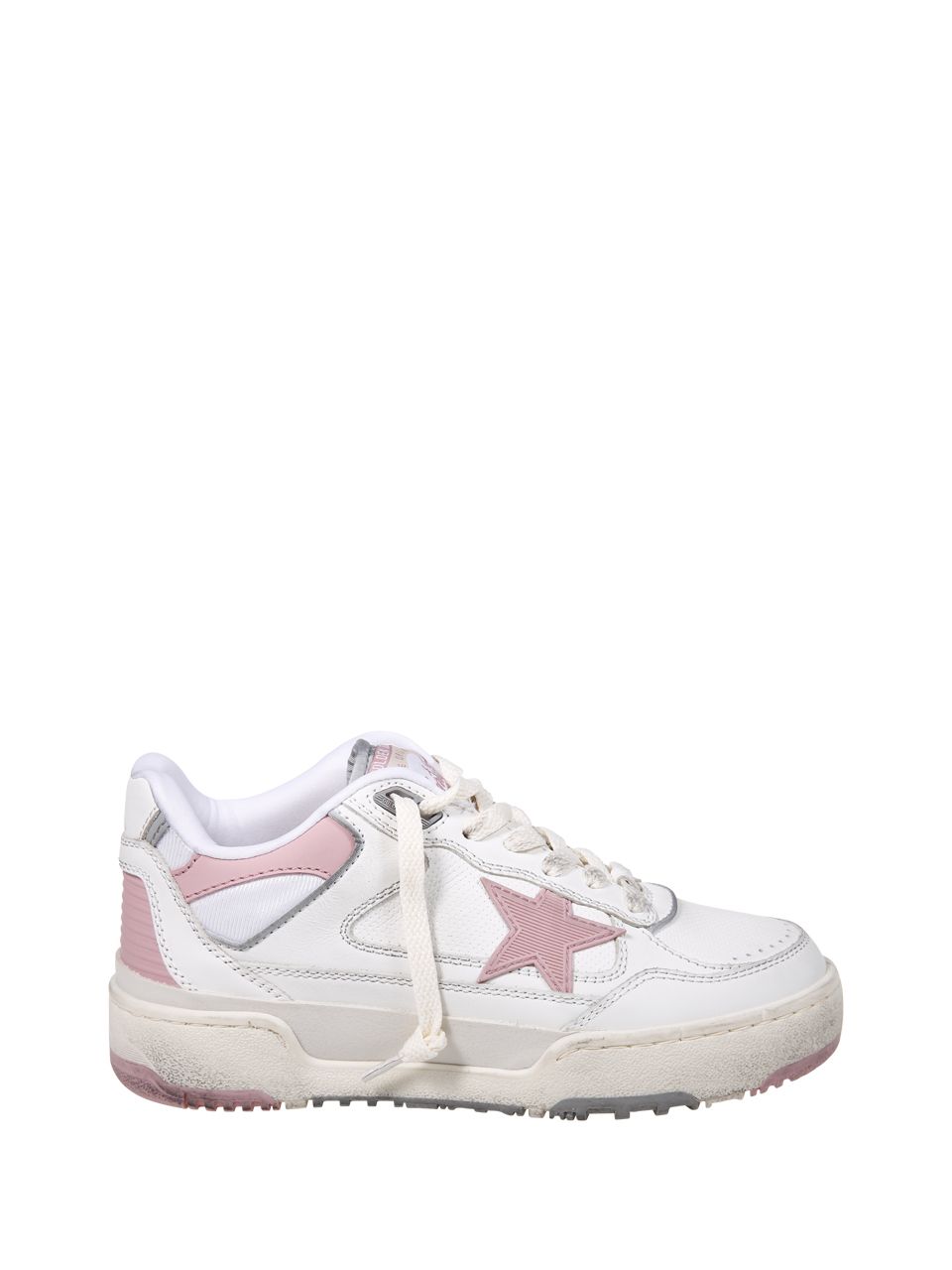 DONNA GOLDEN GOOSE SNEAKER FOURTY2 IN PELLE BIANCA 