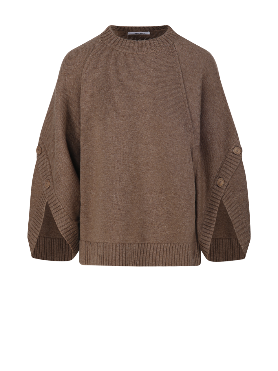 WOMAN MAXMARA BLACK VIRGIN WOOL VERUSKA TOP