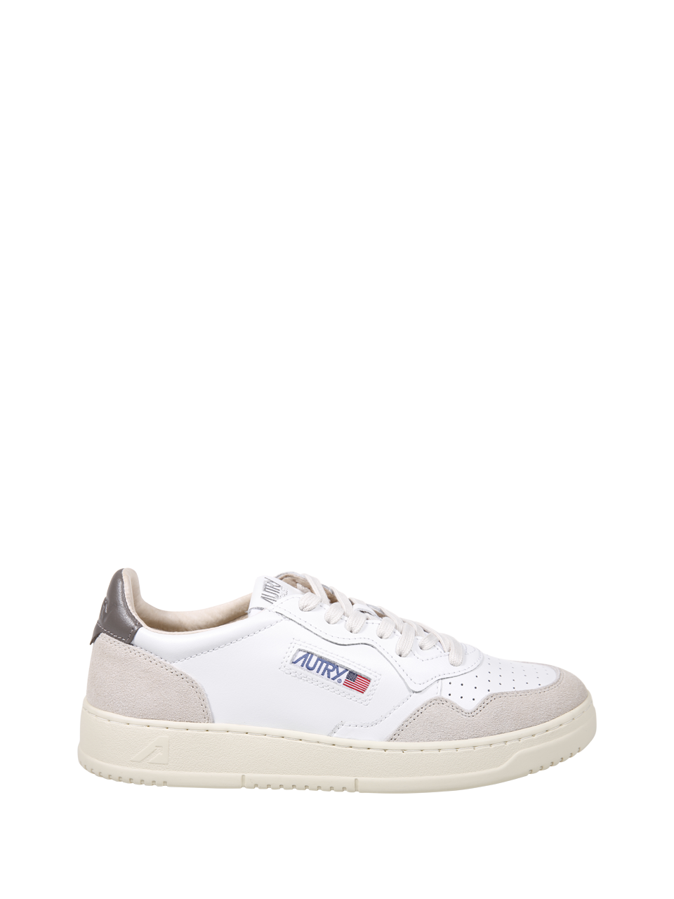 MEN AUTRY WHITE LEATHER MEDALIST LOW SNEAKER MEN AUTRY WHITE LEATHER MEDALIST LOW SNEAKER
