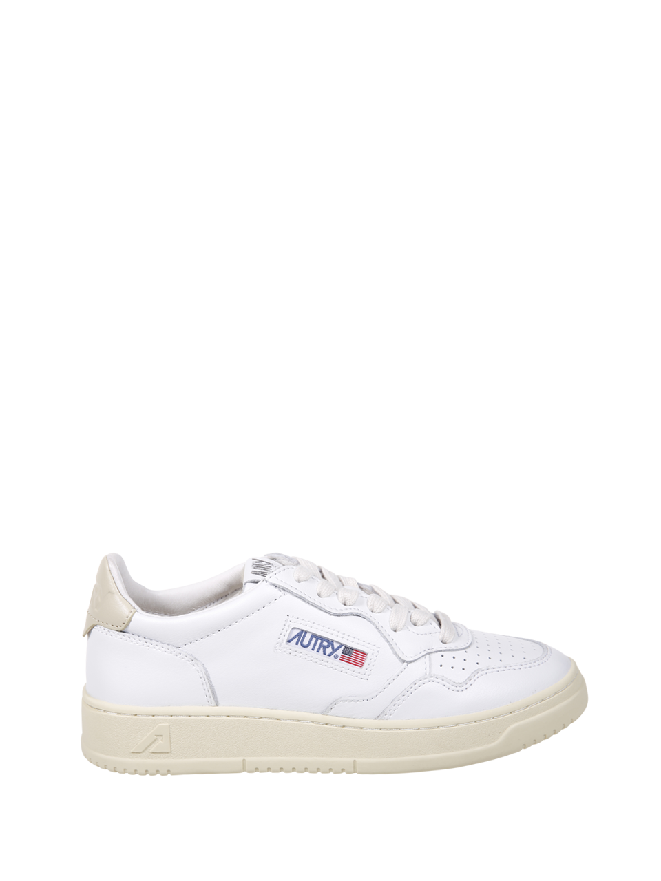 MEN AUTRY WHITE LEATHER HYPERWAY LOW SNEAKER