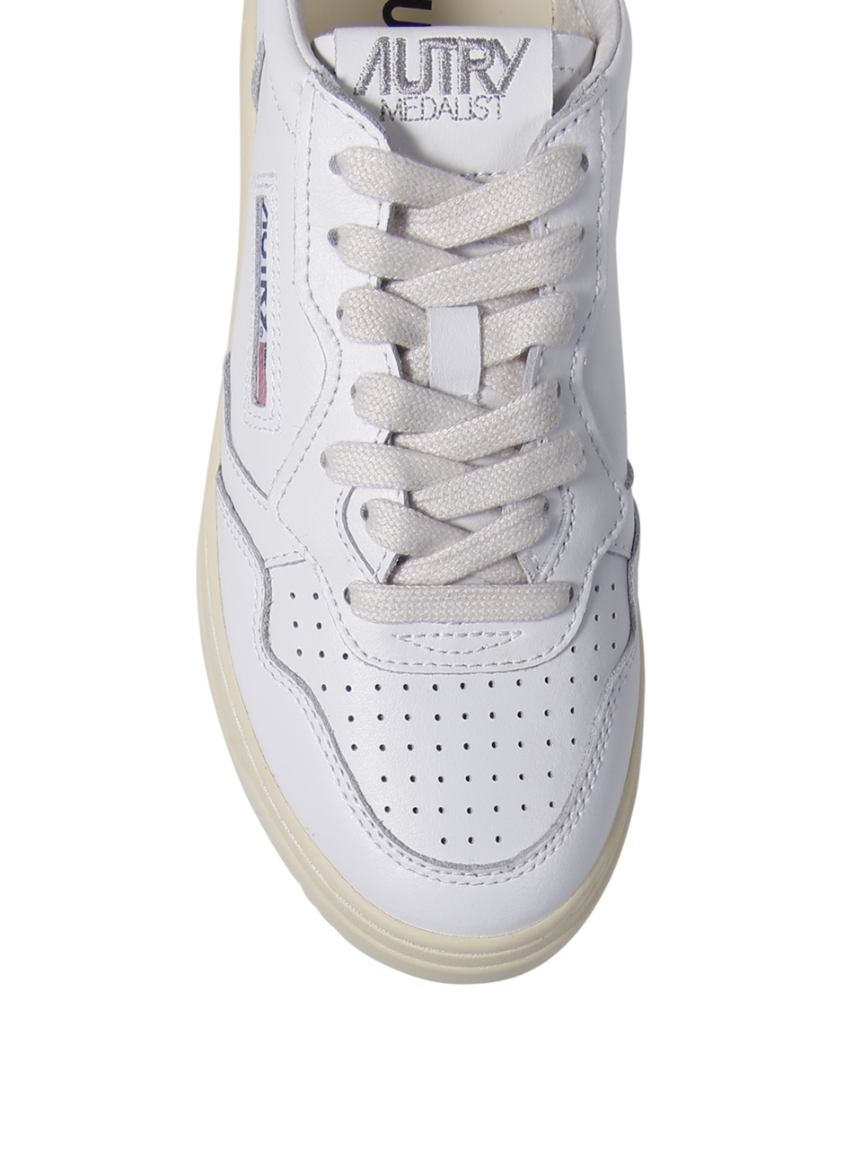 WOMAN AUTRY WHITE LEATHER MEDALIST LOW SNEAKER