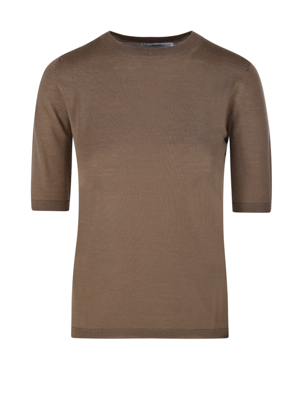 WOMAN MAXMARA BROWN VIRGIN WOOL GERICO SWEATER