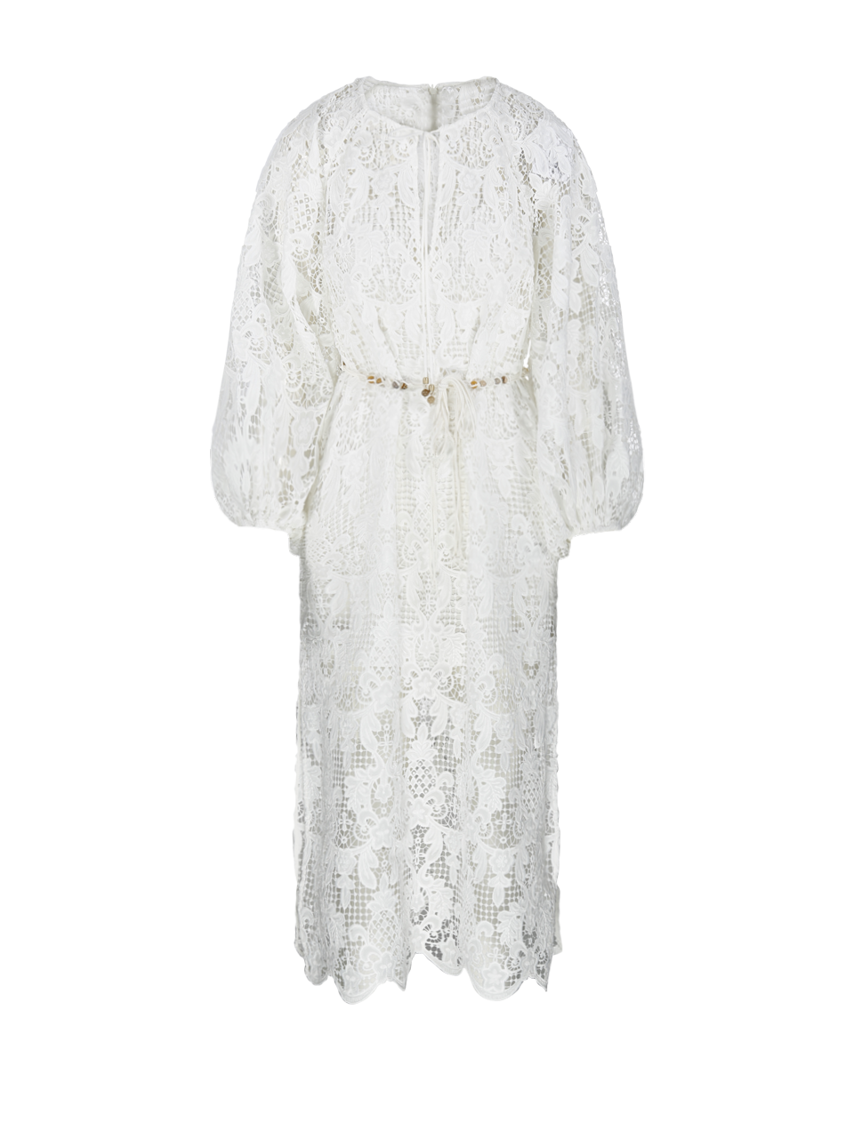 ZIMMERMANN ジマーマン ワンピース Linen midi dress992410 Zimmermann One-shoulder floral linen midi dress Zimmermann