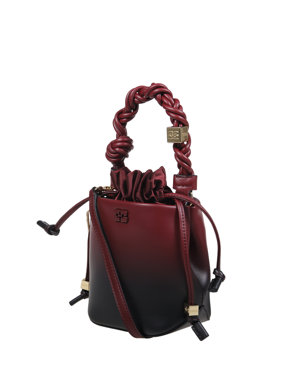 ★GENERAL IDEA★ WOMAN GNRL Eco Leather Mini Bucket Bag [RED Mini_527f9883-0f74-4c8f-9693-