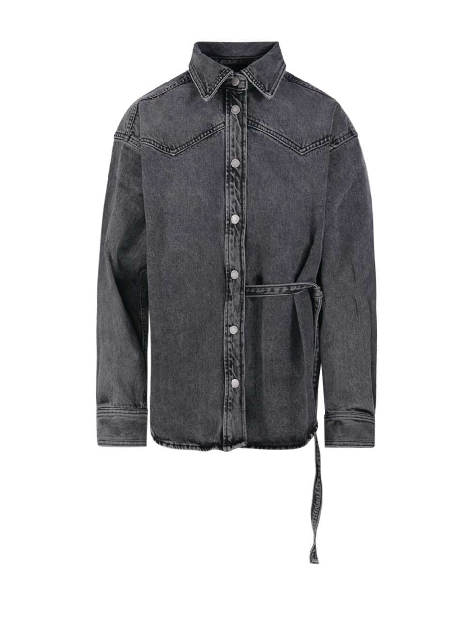 DONNA HAIKURE JEANS BELTY/J IN COTONE GRIGIO