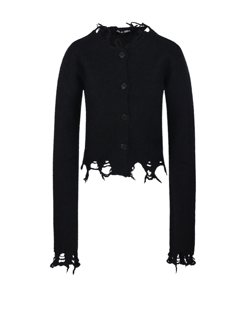 DONNA HAIKURE PULLOVER LL JILL IN ULTRA LANA MERINO NERA