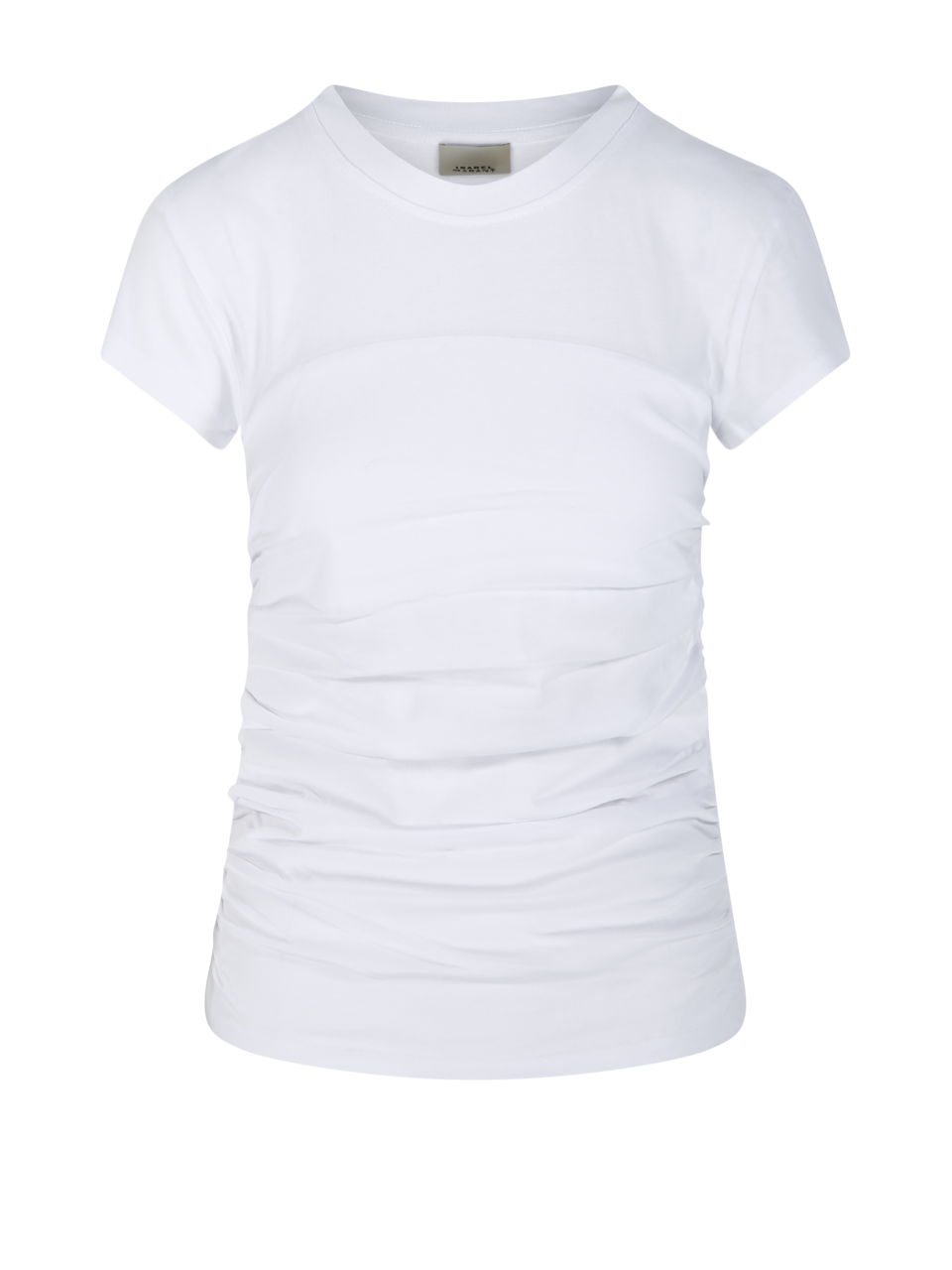 WOMAN MARANT ETOILE WHITE COTTON MAELIE T-SHIRT