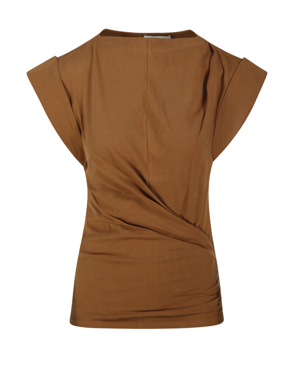 DONNA MARANT ETOILE T-SHIRT MAISAN IN COTONE MARRONE 