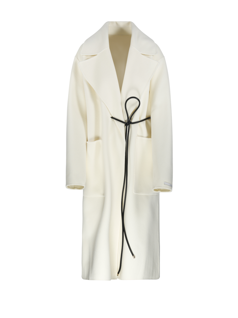 コート SPORTMAX WHITE WOOL ABATE COAT WOMAN MAXMARA SPORTMAX WHITE VIRGIN WOOL ABATE COAT